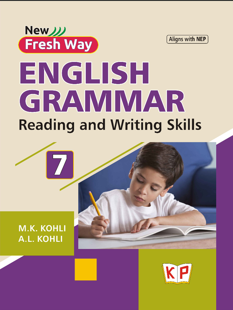 New Fresh Way English Grammar, Reading & Writing Skills — Class 7